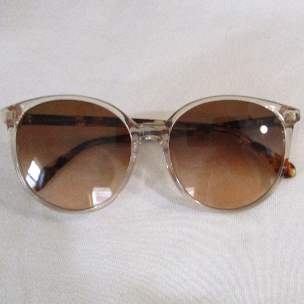 Kate Spade Kaiafs Crystal Oversized Round Sunglasses New in Case - Picture 4 of 9